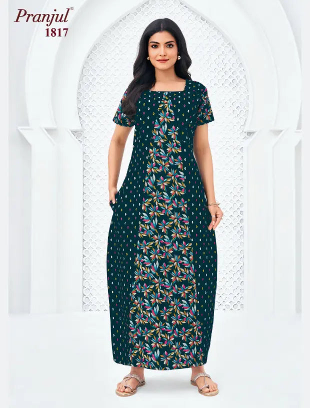 Pranjul Cotton Nighty 1817