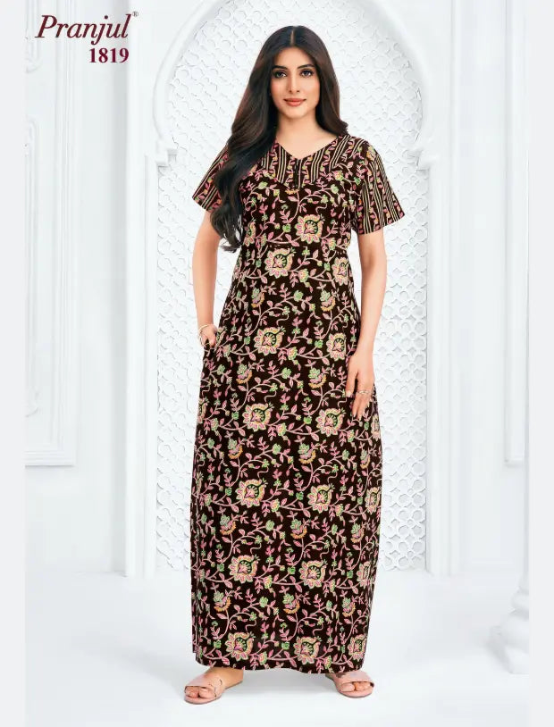 Pranjul Cotton Nighty 1819 Main image