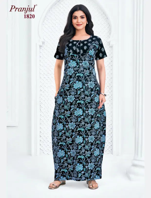 Pranjul Cotton Nighty 1820 Main image