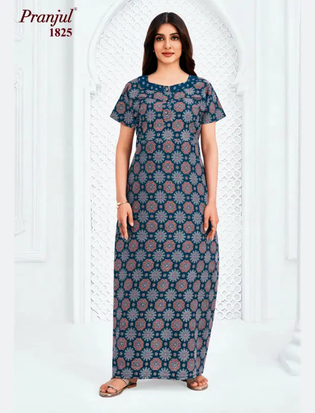 Pranjul Cotton Nighty 1825 Main image