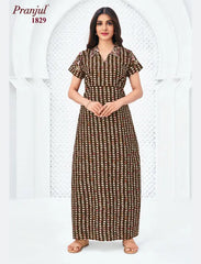 Pranjul Cotton Nighty 1829