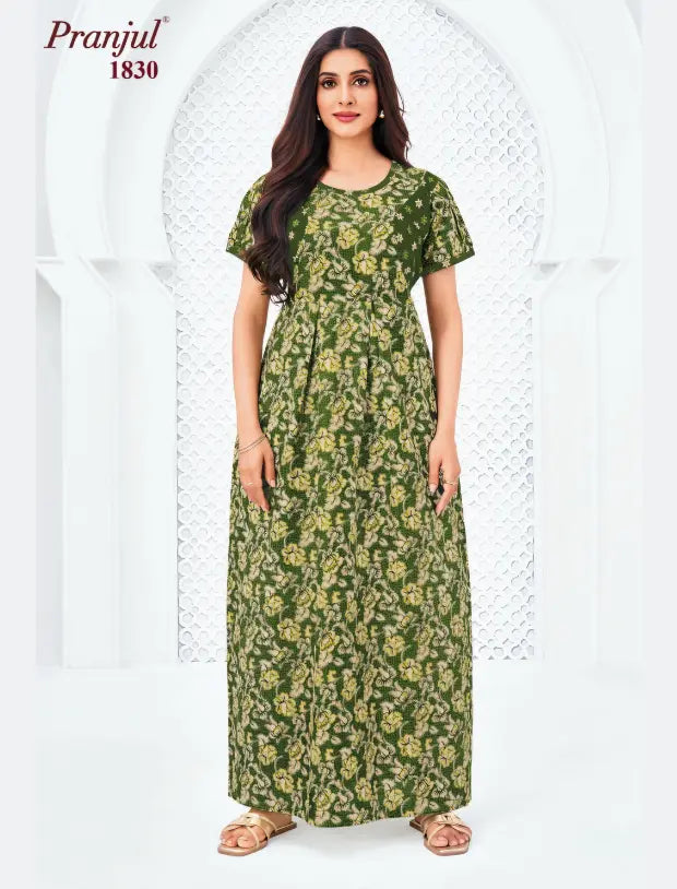 Pranjul Cotton Nighty 1830 Main image