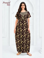 Pranjul Cotton Nighty 1834