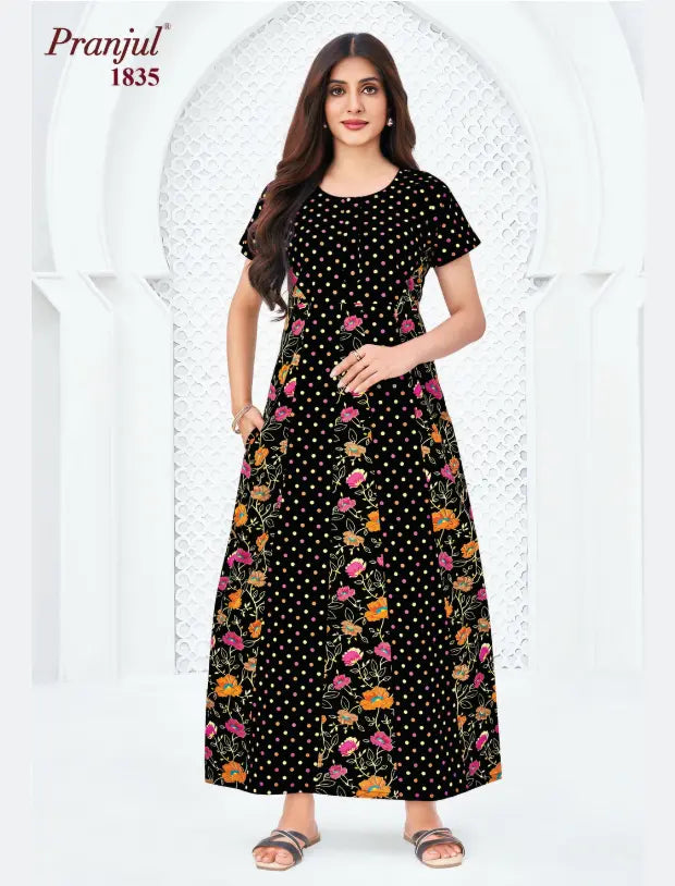 Pranjul Cotton Nighty 1835 Main image