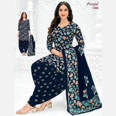 Pranjul Cotton Readymade Patiala Salwar Suit P1304