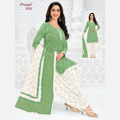 Pranjul Cotton Readymade Patiala Salwar Suit P1315