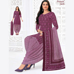 Pranjul Cotton Readymade Patiala Salwar Suit P3615