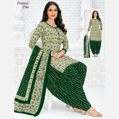 Pranjul Cotton Readymade Patiala Salwar Suit P3704