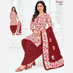 Pranjul Cotton Readymade Patiala Salwar Suit P3707