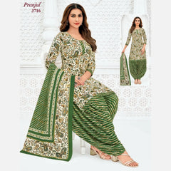 Pranjul Cotton Readymade Patiala Salwar Suit P3716