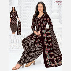 Pranjul Cotton Readymade Patiala Salwar Suit P3717