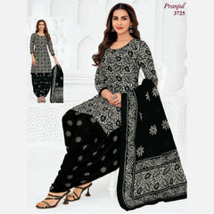 Pranjul Cotton Readymade Patiala Salwar Suit P3725