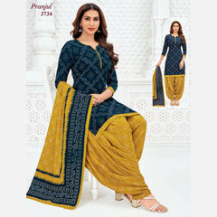 Pranjul Cotton Readymade Patiala Salwar Suit P3734