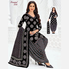 Pranjul Cotton Readymade Patiala Salwar Suit P3747