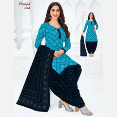 Pranjul Cotton Readymade Patiala Salwar Suit P3761