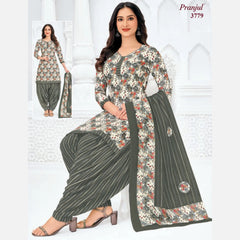 Pranjul Cotton Readymade Patiala Salwar Suit P3779