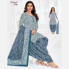 Pranjul Cotton Readymade Patiala Salwar Suit P3798