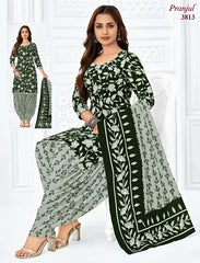 Pranjul Cotton Readymade Patiala Salwar Suit P3813