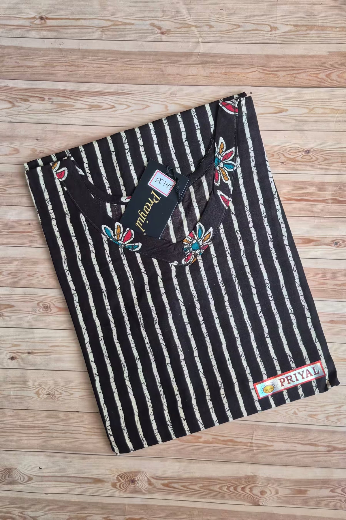 Pranjul Cotton Straight Cut Kurti PC149