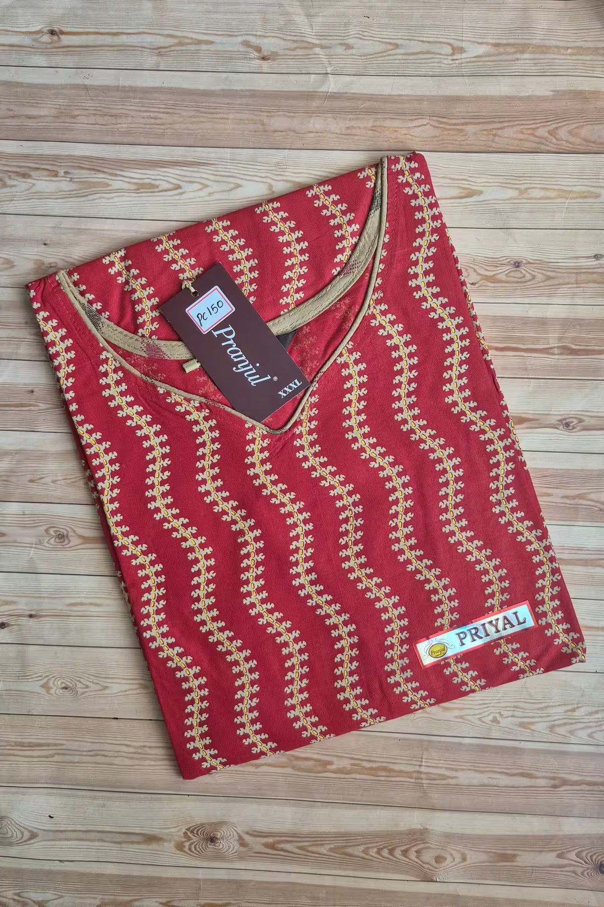 Pranjul Cotton Straight Cut Kurti PC150