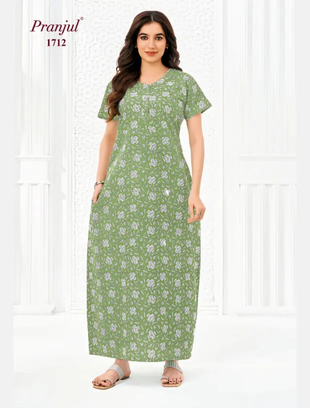 Pranjul Cotton Nighty 1712