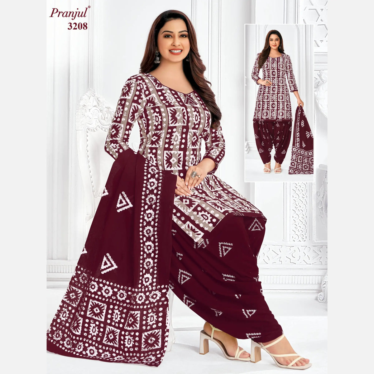 Pranjul Priyanshi Volume 32 - Readymade Patiyala Special - P3208 Main image