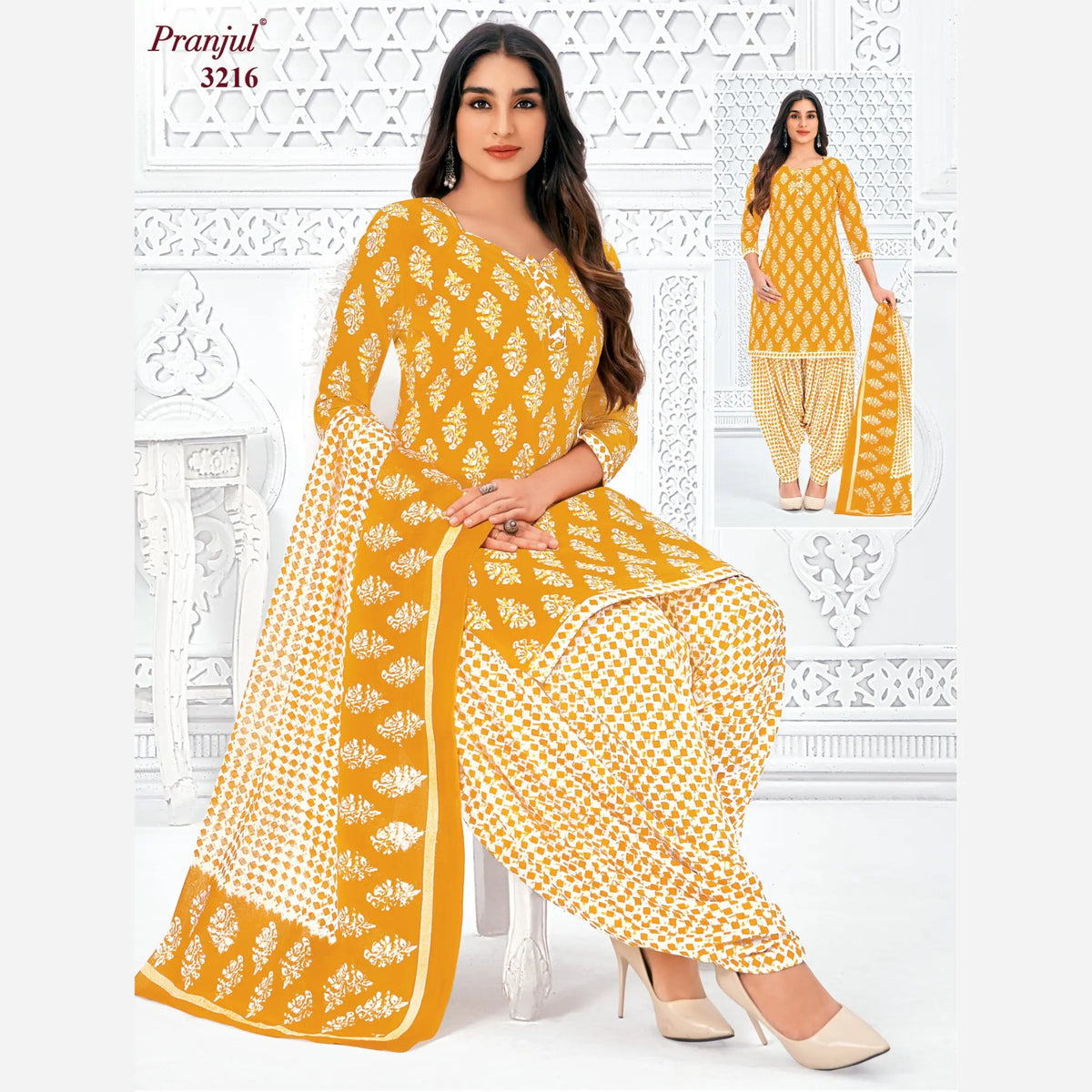 Pranjul Priyanshi Volume 32 - Readymade Patiyala Special - P3216