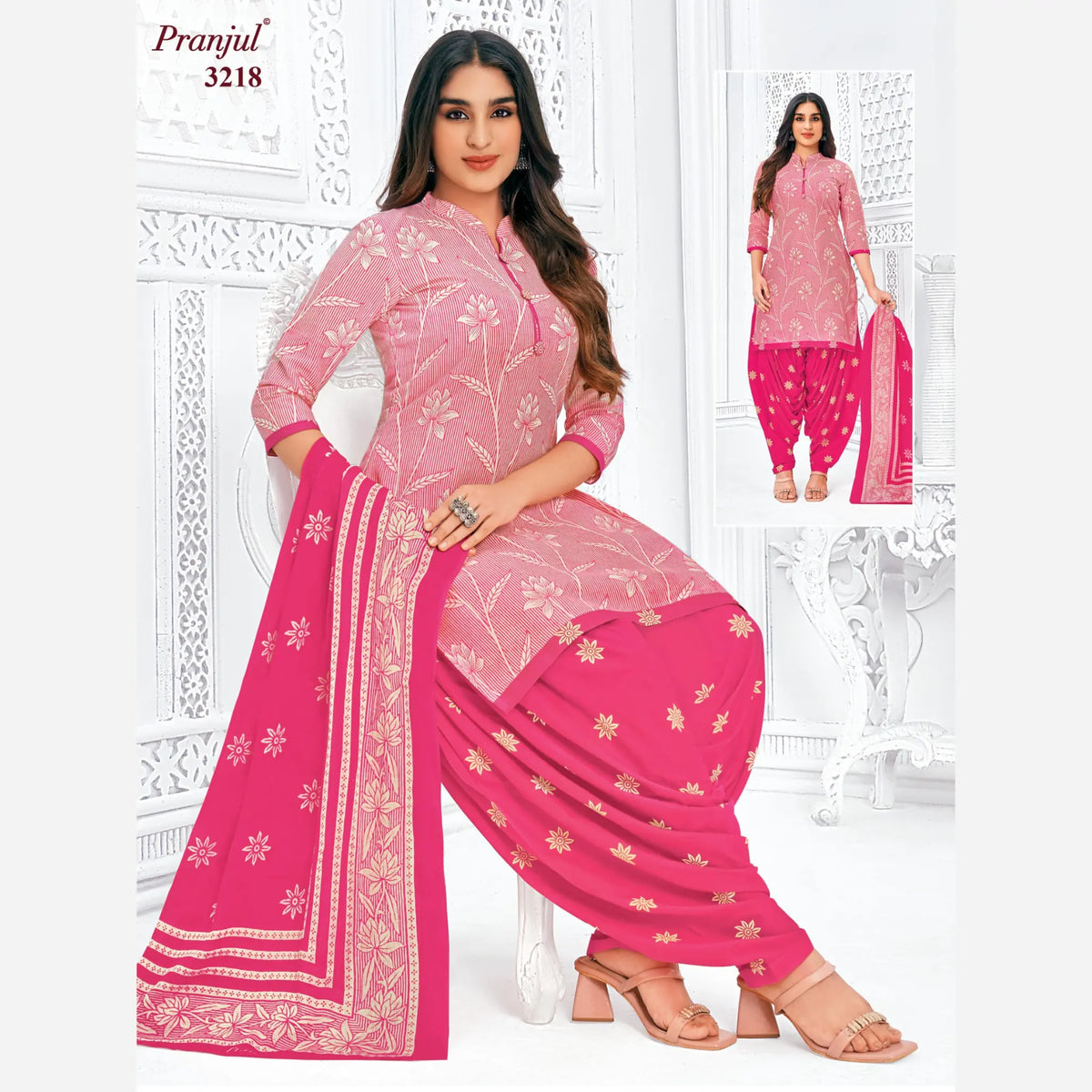 Pranjul Priyanshi Volume 32 - Readymade Patiyala Special - P3218 Main image