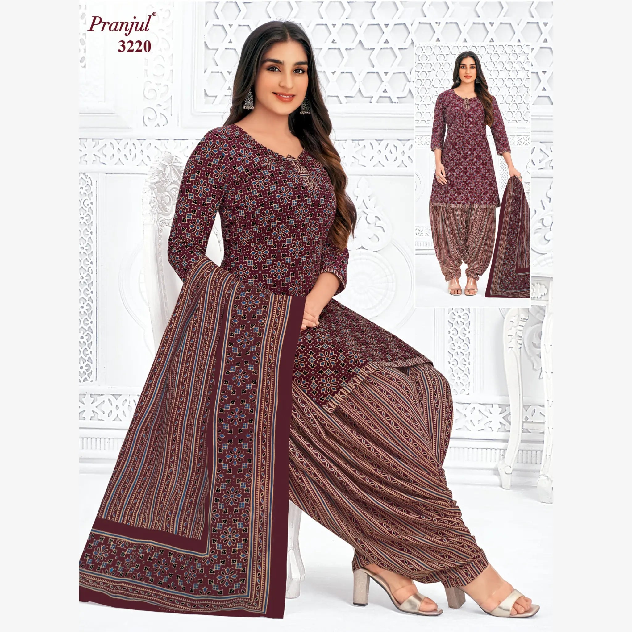 Pranjul Priyanshi Volume 32 - Readymade Patiyala Special - P3220