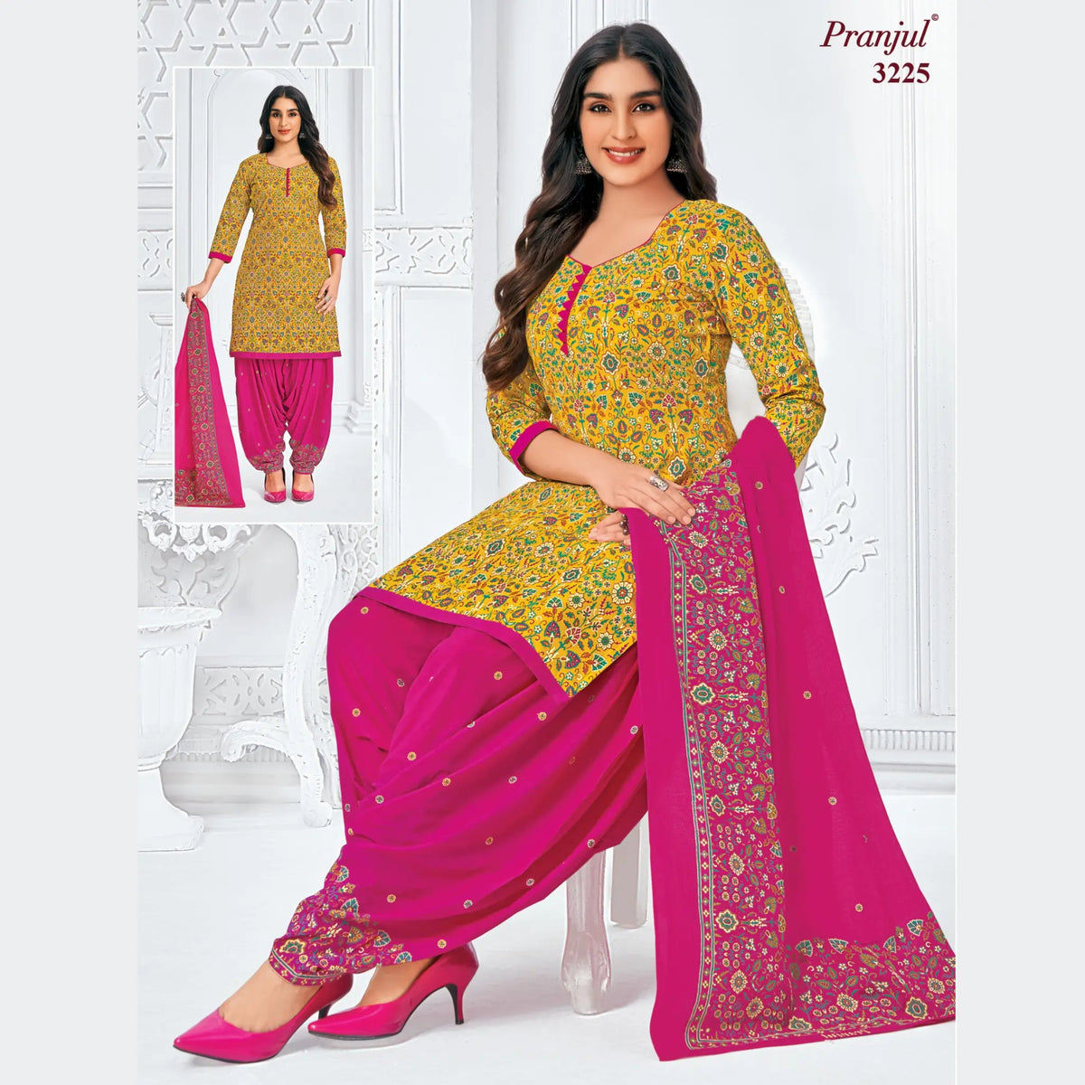 Pranjul Priyanshi Volume 32 - Readymade Patiyala Special - P3225 Main image