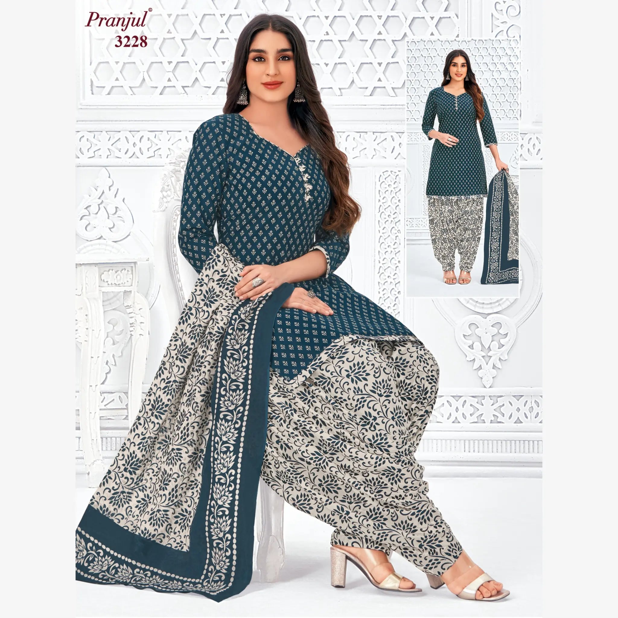 Pranjul Priyanshi Volume 32 - Readymade Patiyala Special - P3228