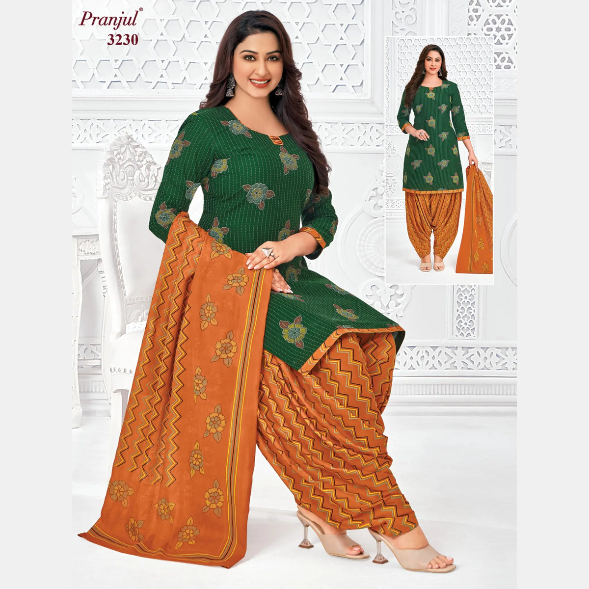 Pranjul Priyanshi Volume 32 - Readymade Patiyala Special - P3230