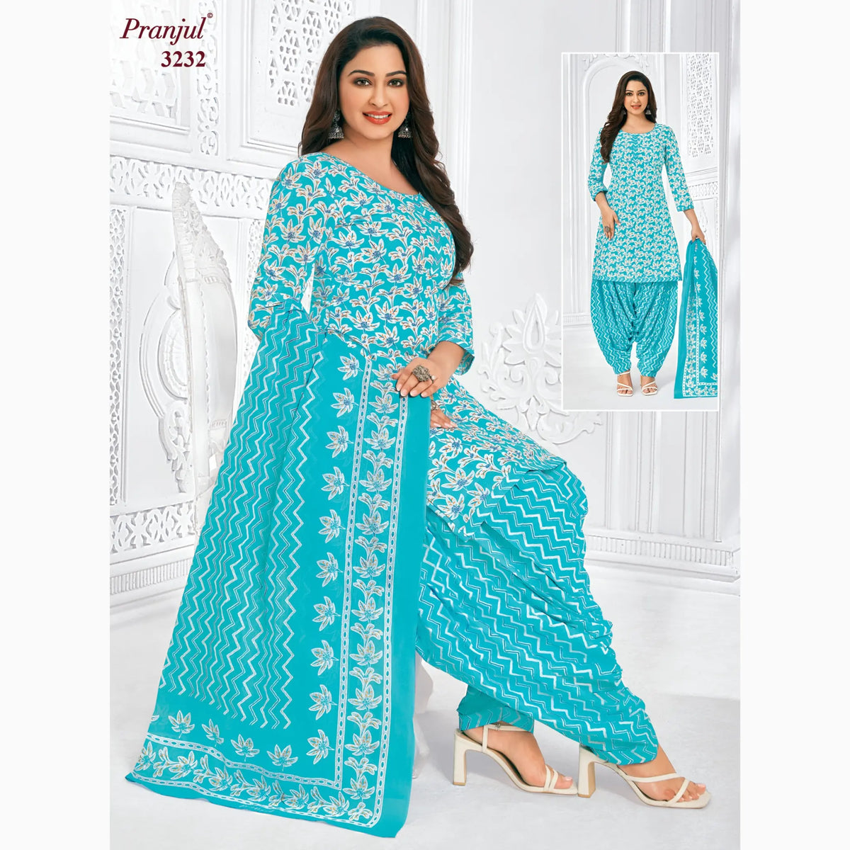 Pranjul Priyanshi Volume 32 - Readymade Patiyala Special - P3232