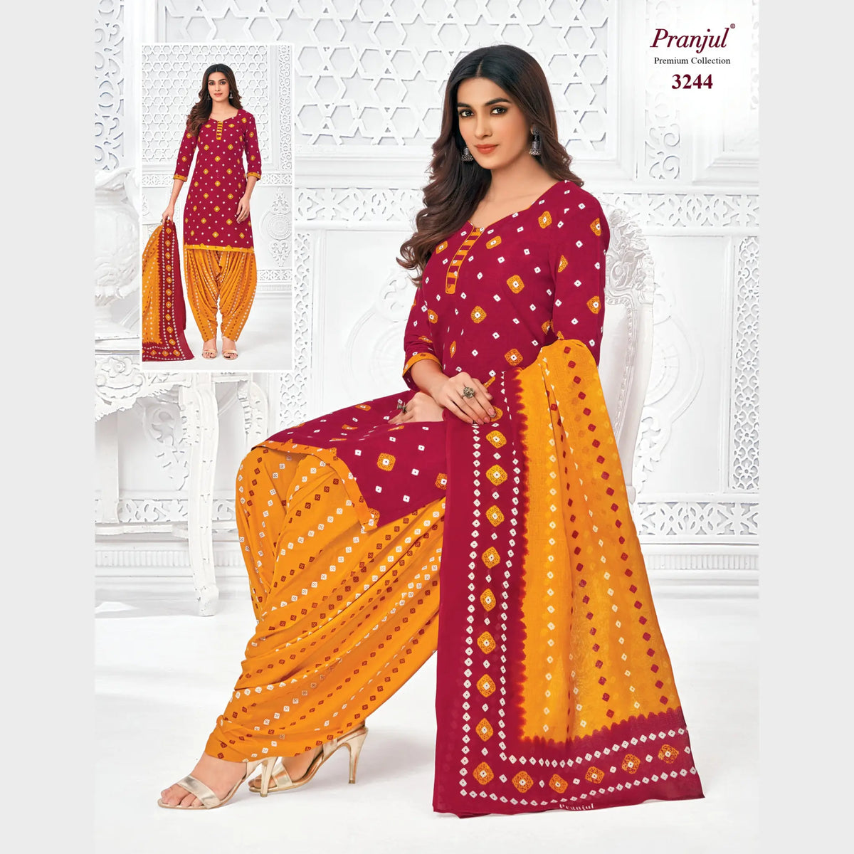 Pranjul Priyanshi Volume 32 - Readymade Patiyala Special - P3244 Main image