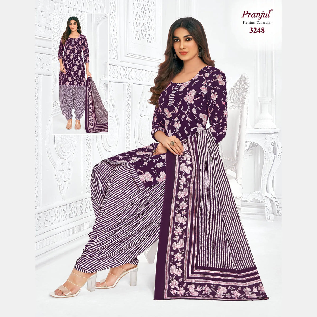 Pranjul Priyanshi Volume 32 - Readymade Patiyala Special - P3248 Main image