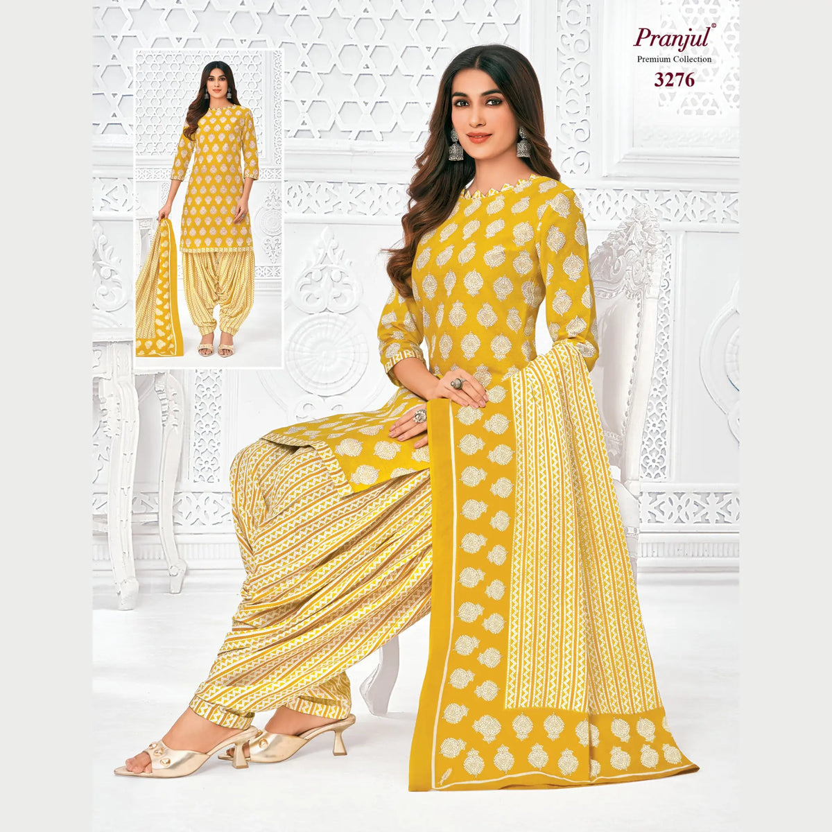 Pranjul Priyanshi Volume 32 - Readymade Patiyala Special - P3276 Main image