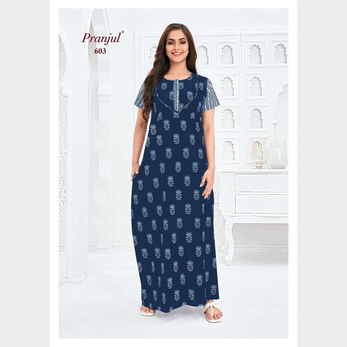 Pranjul Cotton Nighties 603 Main image