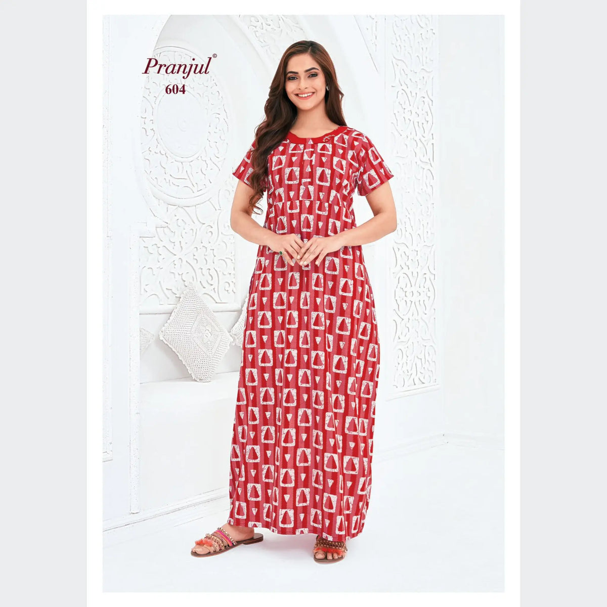 Pranjul Cotton Nighties 604 Main image
