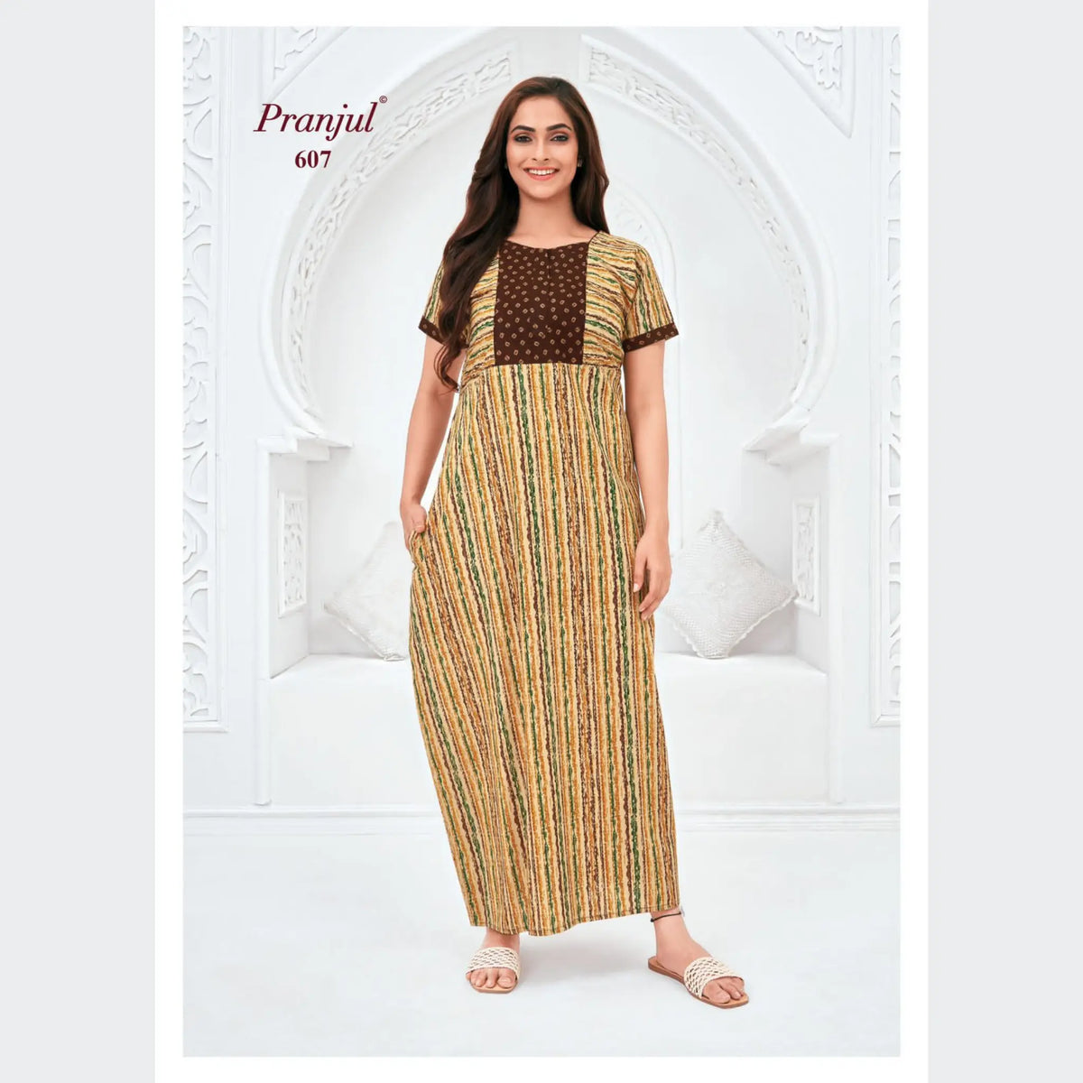 Pranjul Cotton Nighties 607 Main image