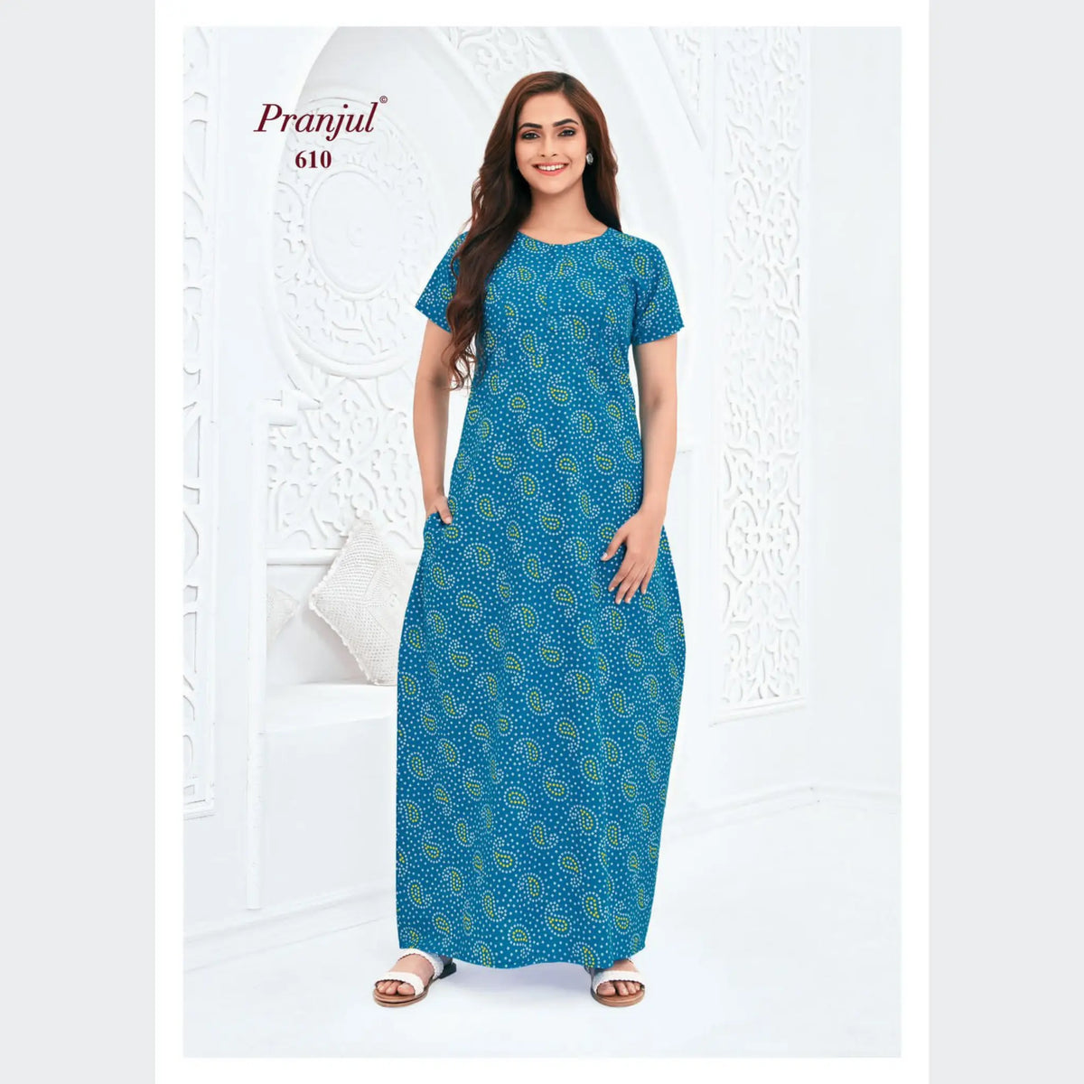 Pranjul Cotton Nighties 610 Main image