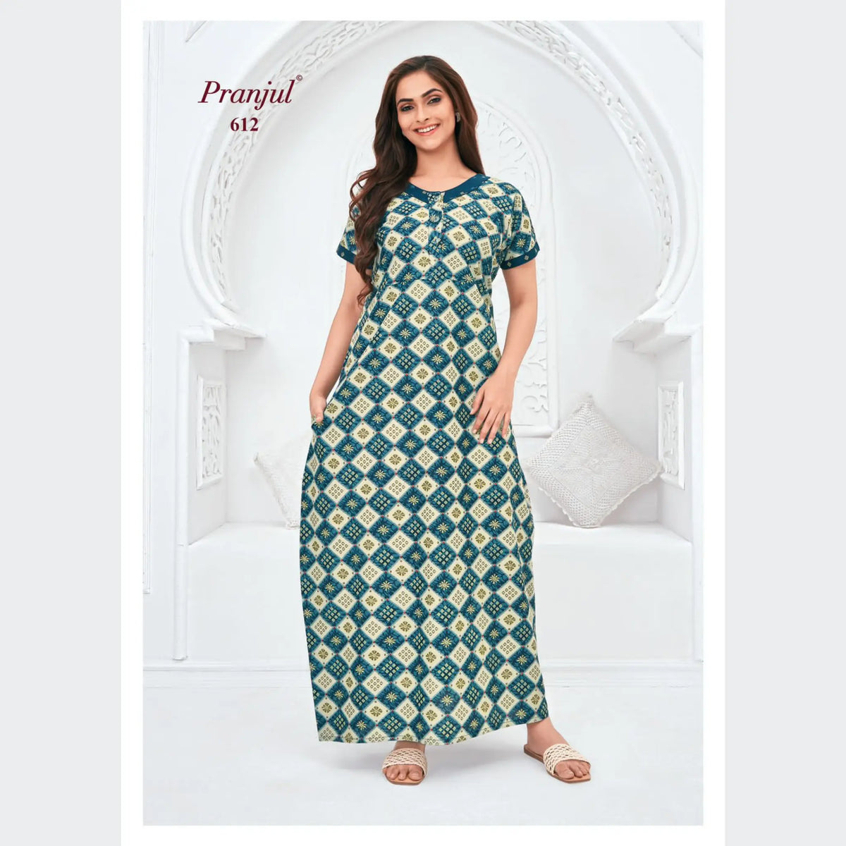Pranjul Cotton Nighties 612 Main image