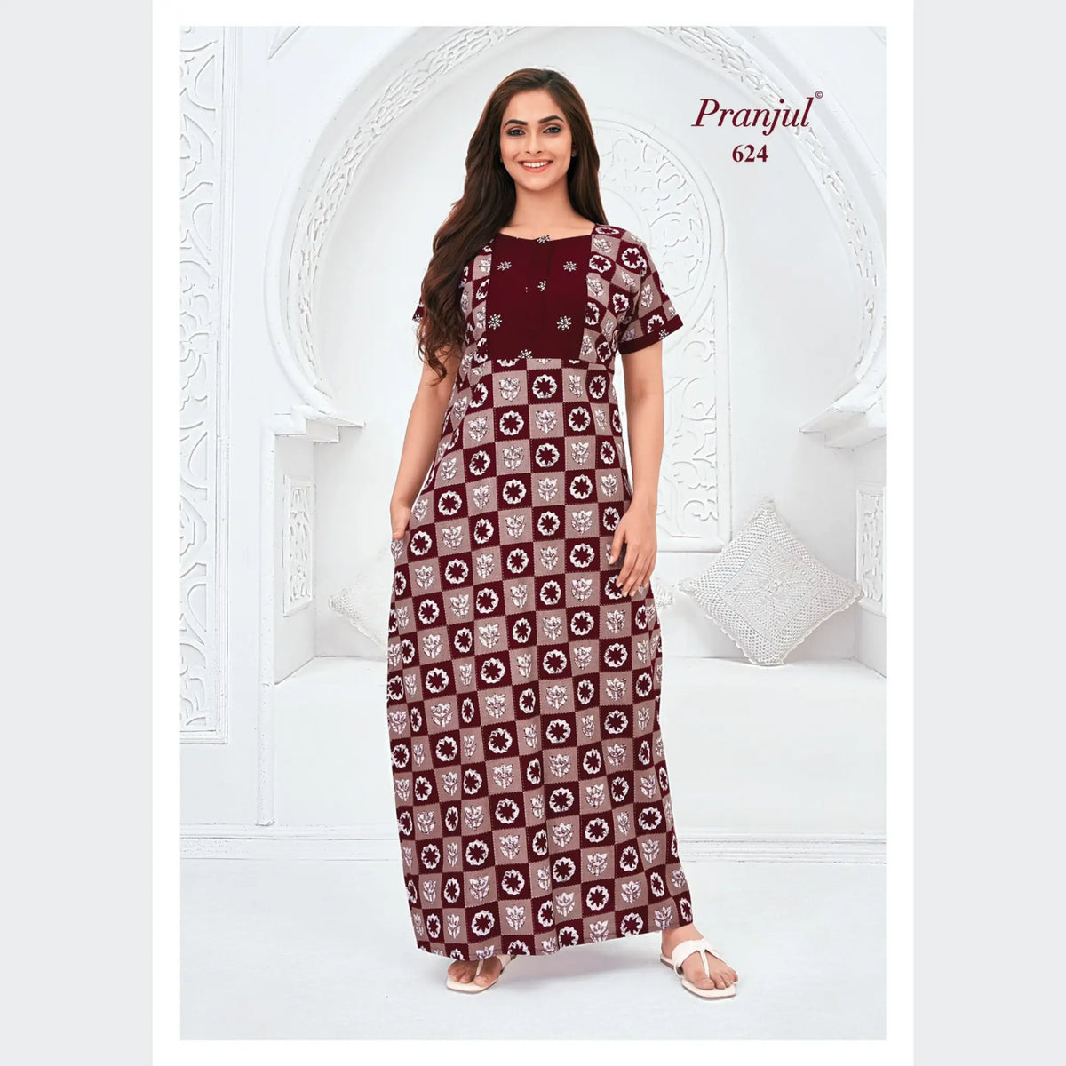 Pranjul Cotton Nighties 624 Main image