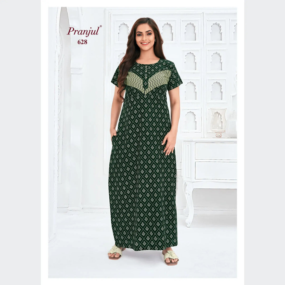 Pranjul Cotton Nighties 628 Main image