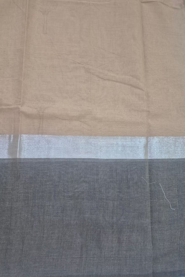 Premium Cotton Printed Saree with Forest & Deer Motif 