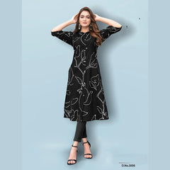 Pure Cotton A Line Flared Kurti DJ3006