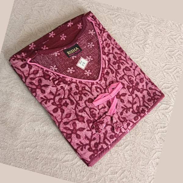 Pure Cotton Nighty - RN08