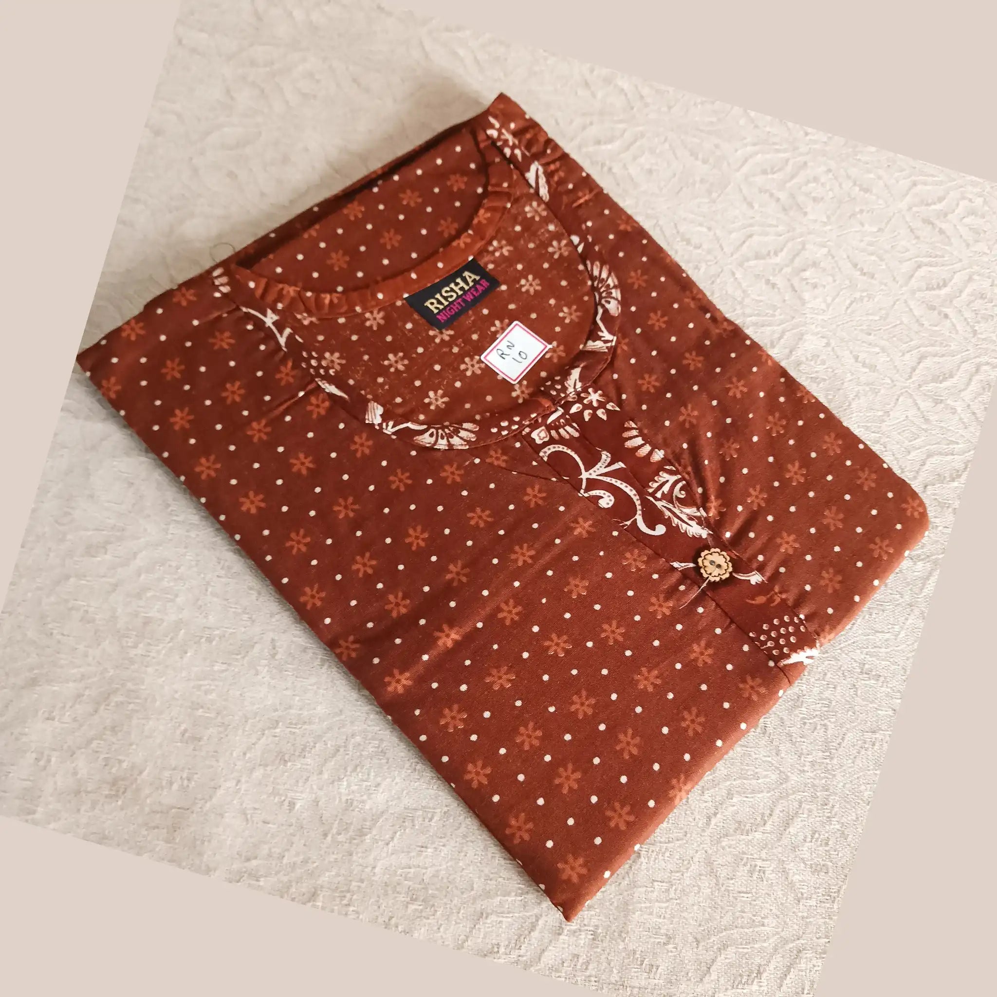 Pure Cotton Nighty - RN10 Main image