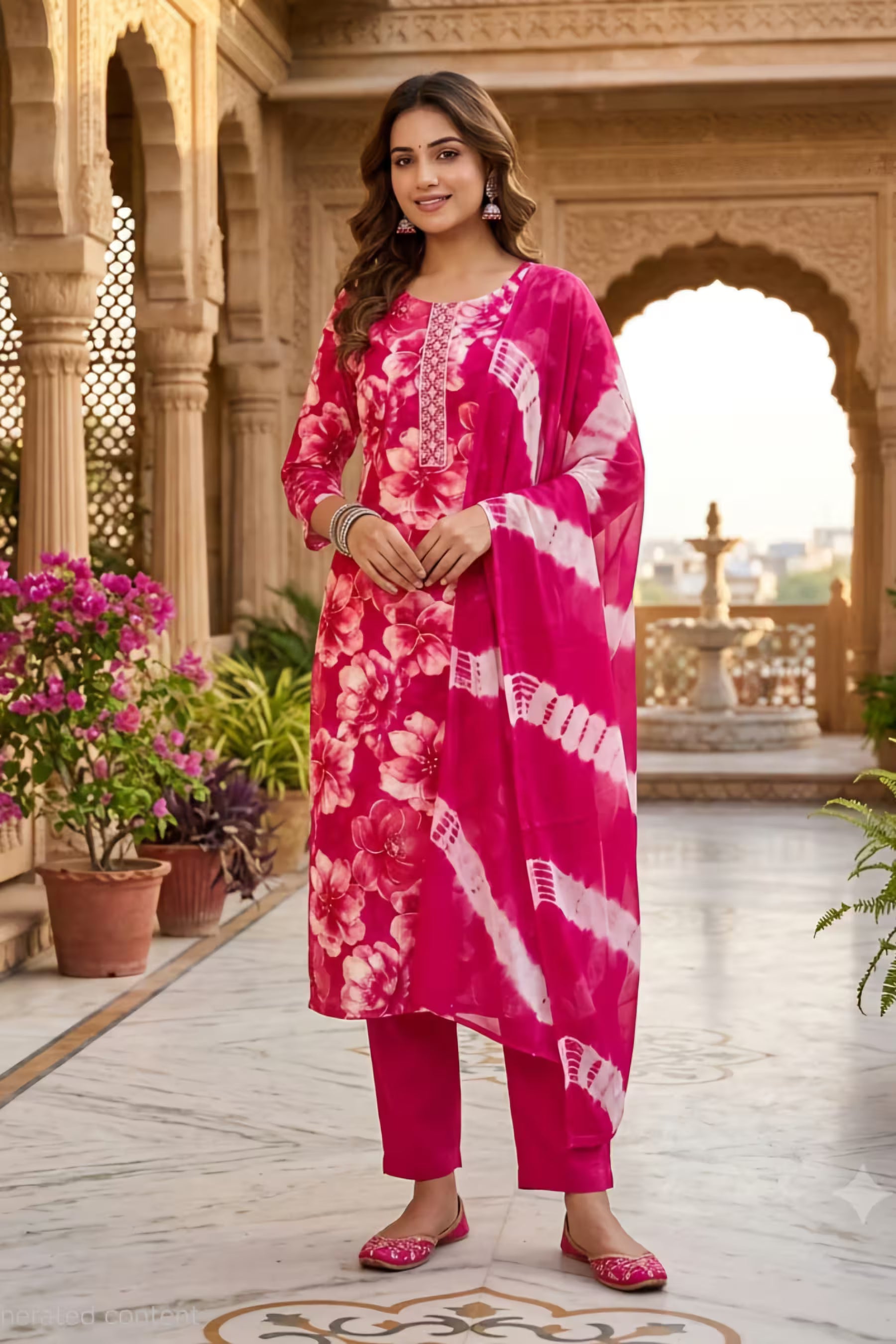 Readymade Salwar Suit with Dupatta - Urvashi 01