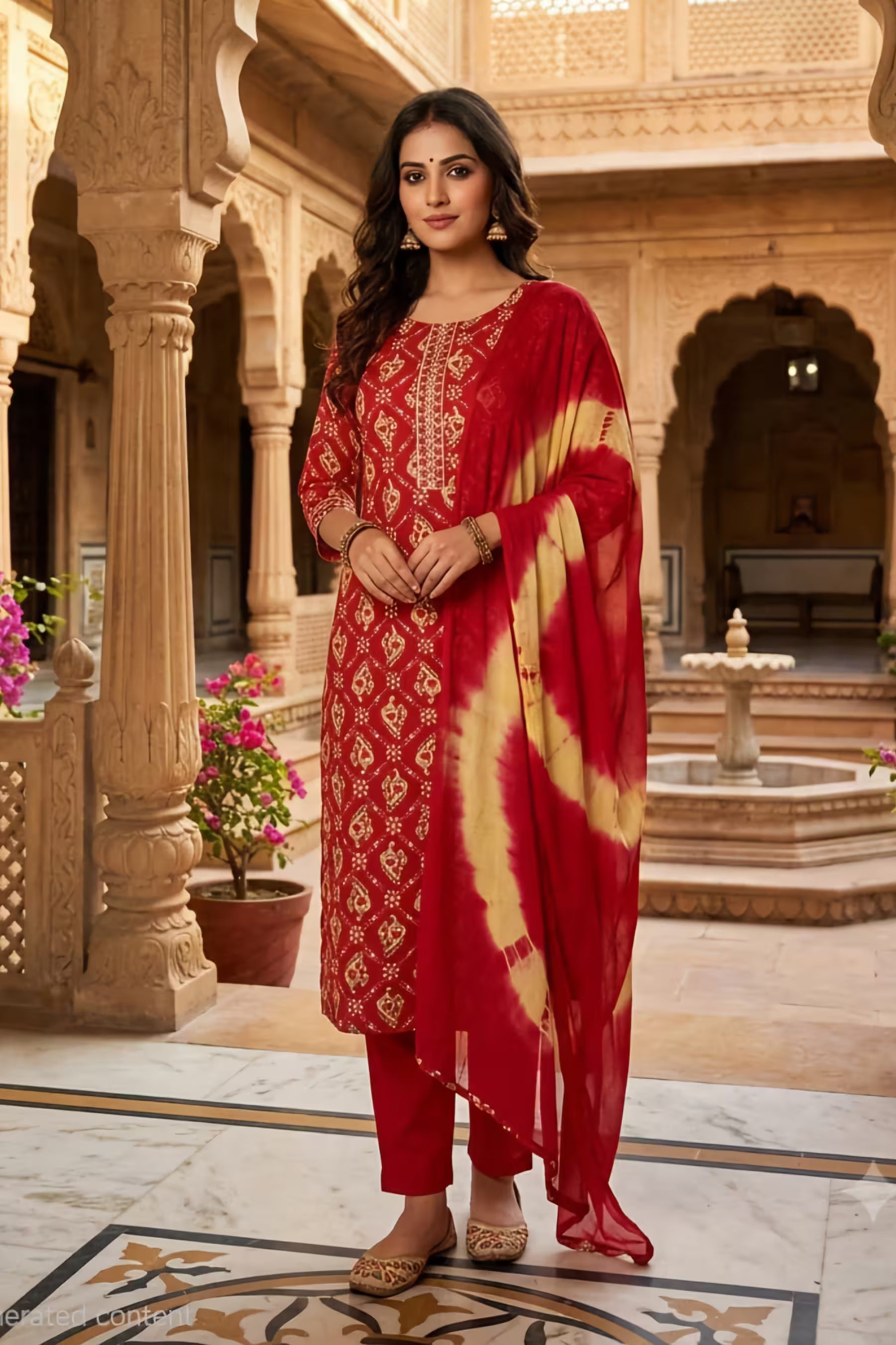Readymade Salwar Suit with Dupatta - Urvashi 01