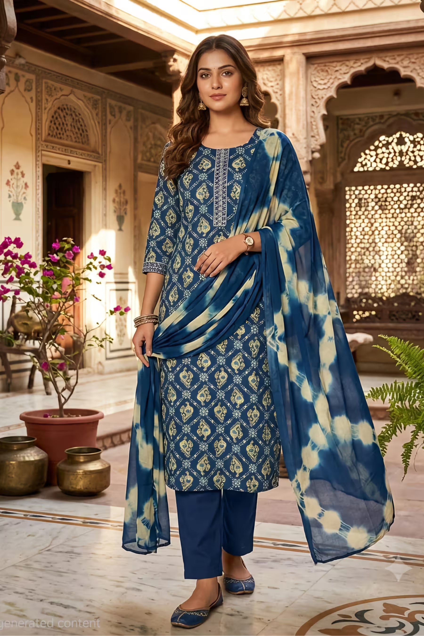 Readymade Salwar Suit with Dupatta - Urvashi 01